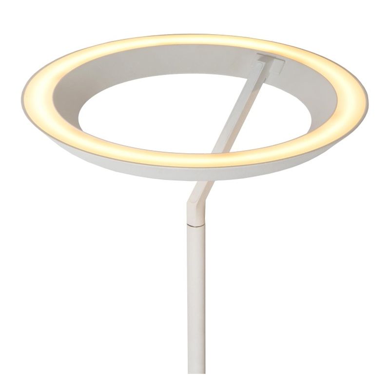 Lucide CELESTE - Stojacia lampa - Ø 28 cm - LED Rozm. - 1x24W 2700K - Biela
